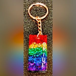 Keychains by Mylissa! Pride Rainbow 🌈 keychain!